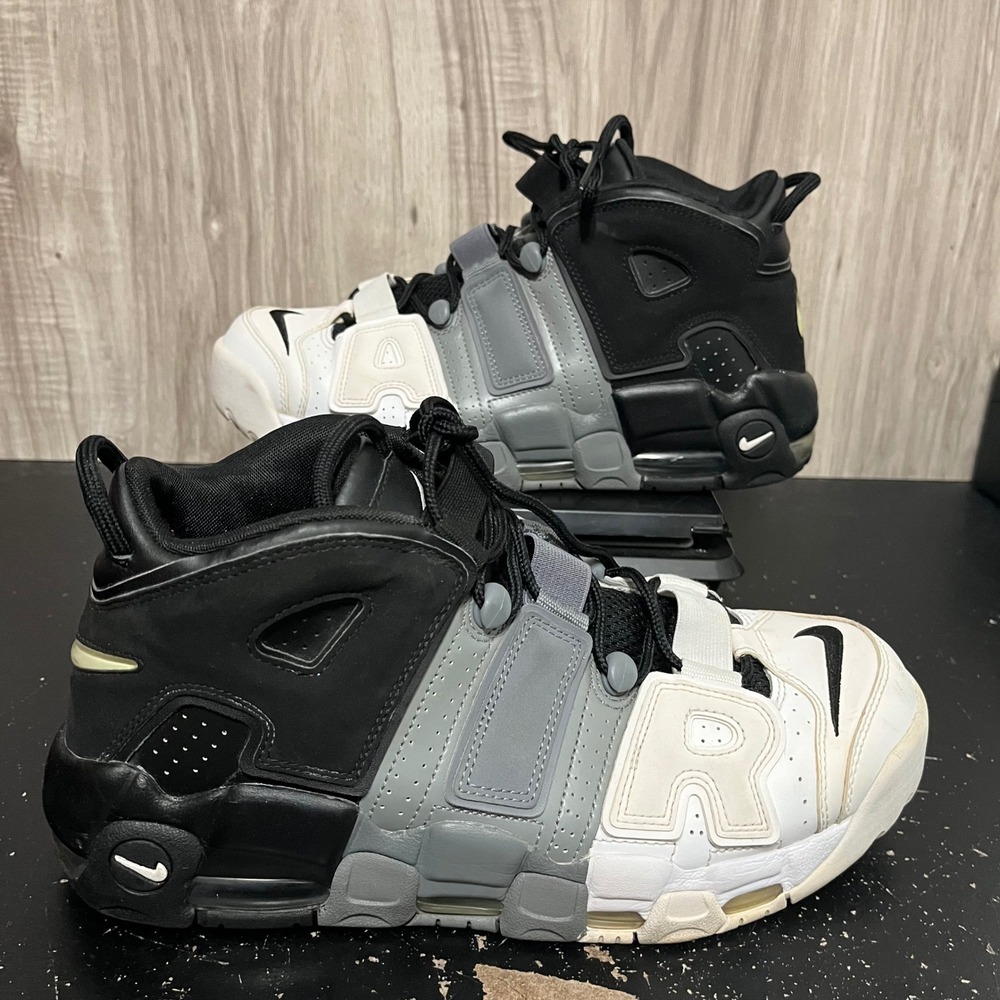 Nike Air More Uptempo Tri-Color 2017 Size 9.5 Used 921948-002